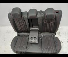 SET SEDILI IN PELLE RISCALDABILI NERO / ROSSO PEUG - 13