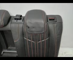 SET SEDILI IN PELLE RISCALDABILI NERO / ROSSO PEUG - 14