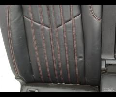 SET SEDILI IN PELLE RISCALDABILI NERO / ROSSO PEUG - 18