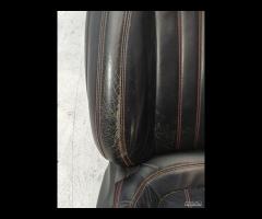 SET SEDILI IN PELLE RISCALDABILI NERO / ROSSO PEUG - 20