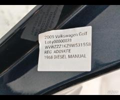 PARAURTI POSTERIORE ORIGINALE VW GOLF VI 2008-2013 - 14