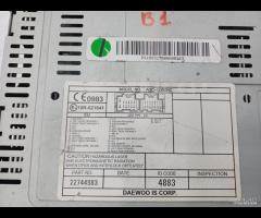 AUTORADIO MULTIMEDIA LETTORE CD CHEVROLET CAPTIVA - 7