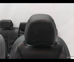 SET SEDILI IN PELLE NERO BMW 3 320 F31 LCI 2016 2A - 3