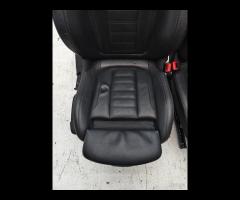 SET SEDILI IN PELLE NERO BMW 3 320 F31 LCI 2016 2A - 9