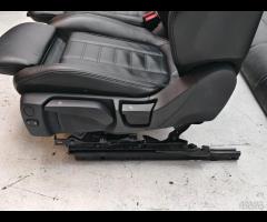 SET SEDILI IN PELLE NERO BMW 3 320 F31 LCI 2016 2A - 15