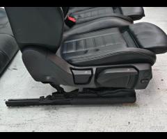 SET SEDILI IN PELLE NERO BMW 3 320 F31 LCI 2016 2A - 17