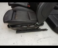 SET SEDILI IN PELLE RISCALDABILI BMW 320D 3 E91 LC - 12