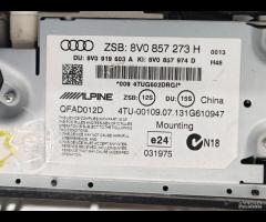 DISPLAY SCHERMO MULTIFUNZIONE GPS NAVIGATORE AUDI