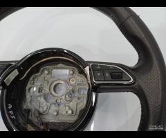 VOLANTE MULTIFUNZIONE STERZO IN PELLE AUDI A6 C7 2 - 8