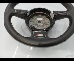 VOLANTE MULTIFUNZIONE STERZO IN PELLE AUDI A6 C7 2 - 15