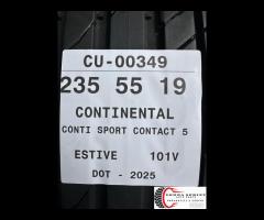 2 PNEUMATICI 235/55 R19 CONTINENTAL ESTIVE 90% - 5