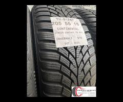 4 PNEUMATICI 205/55 R16 CONTINENTAL INVERNALI KM0 - 8