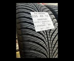 2 PNEUMATICI 235/45 R19 GOODYEAR 4 STAGIONI 95%