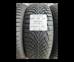 4 PNEUMATICI 205/55 R16 GOODYEAR INVERNALI KM0
