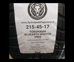 4 GOMME 215 45 17 YOKOHAMA A67788 - 2