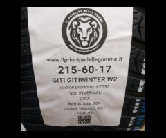 4 GOMME 215 60 17 GITI A67733