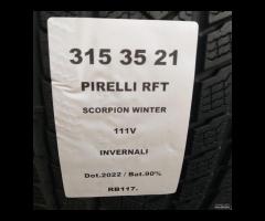 4 GOMME 275 40 21 E 315 35 21 PIRELLI RB117