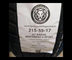 4 GOMME 215 55 17 GT RADIAL A67813