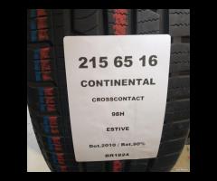 4 GOMME 215 65 16 CONTINENTAL BR1824 - 2