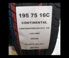 2 GOMME 195 75 16C CONTINENTAL BR1823 - 2