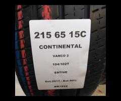 4 GOMME 215 65 15C CONTINENTAL BR1822 - 2