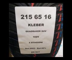 4 GOMME 215 65 16 KLEBER BR1821 - 2