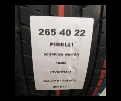4 GOMME 265 40 22 PIRELLI BR1817 - 2
