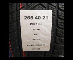 4 GOMME 265 40 21 PIRELLI BR1816 - 2