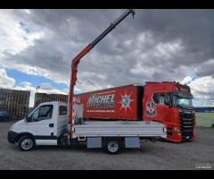 Iveco daily 35c12 con gru