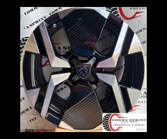 4 CERCHI IN LEGA ORIGINALI RAGGIO 17 PEUGEOT 2008