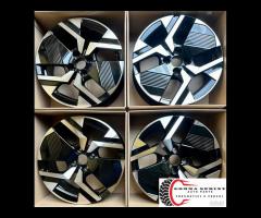 4 CERCHI IN LEGA ORIGINALI RAGGIO 17 PEUGEOT 2008