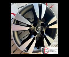 4 CERCHI IN LEGA ORIGINALI RAGGIO 16 CITROEN C3