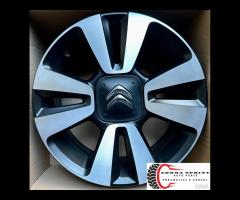 4 CERCHI IN LEGA ORIGINALI RAGGIO 16 CITROEN C3 C4 - 6