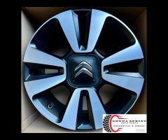 4 CERCHI IN LEGA ORIGINALI RAGGIO 16 CITROEN C3 C4 - 7