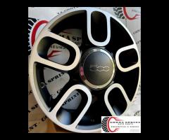 4 CERCHI IN LEGA ORIGINALI RAGGIO 15 FIAT 500