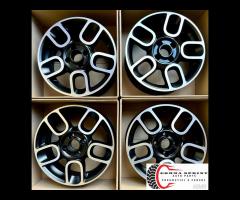 4 CERCHI IN LEGA ORIGINALI RAGGIO 15 FIAT 500
