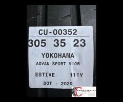 2 PNEUMATICI 305/35 R23 YOKOHAMA ESTIVE - 5