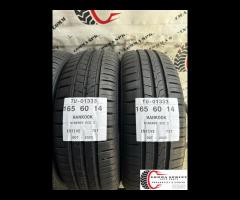 4 PNEUMATICI 165/60 R14 HANKOOK ESTIVE SEMINUOVE - 4