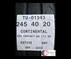 4 PNEUMATICI 245/40 R20 CONTINENTAL ESTIVE - 10