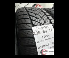 4 PNEUMATICI 235/60 R17 FULDA INVERNALI SEMINUOVE - 10