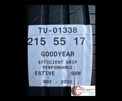 4 PNEUMATICI 215/55 R17 GOODYEAR ESTIVE - 10