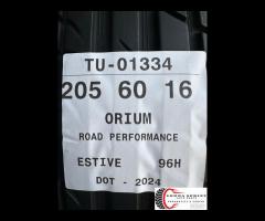 4 PNEUMATICI 205/60 R16 ORIUM ESTIVE - 10