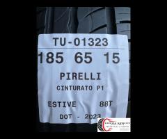 4 PNEUMATICI 185/65 R15 PIRELLI ESTIVE - 10