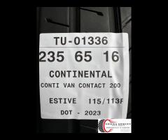 4 PNEUMATICI 235/65 R16C CONTINENTAL ESTIVE - 11