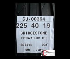 2 PNEUMATICI 225/40 R19 BRIDGESTONE ESTIVE RUNFLAT - 5