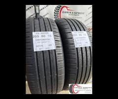 2 PNEUMATICI 205/60 R16 CONTINENTAL ESTIVE 75%