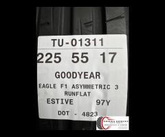 4 PNEUMATICI 225/55 R17 GOODYEAR ESTIVE RUNFLAT - 11