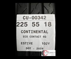 2 PNEUMATICI 225/55 R18 CONTINENTAL ESTIVE 75% - 4