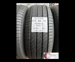 4 PNEUMATICI 215/60 R16 MICHELIN ESTIVE SEMINUOVE