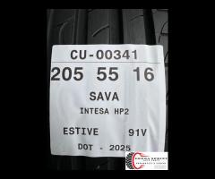 2 PNEUMATICI 205/55 R16 SAVA ESTIVE SEMINUOVE